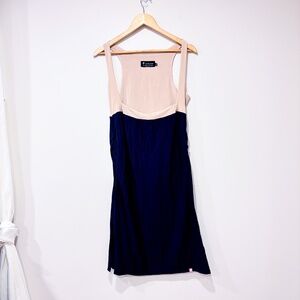 🌼NWOT🌼 LAIT DE POULE Navy nursing dress